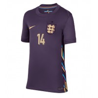 Anglicko Ezri Konsa #14 Vonkajší Ženy futbalový dres ME 2024 Krátky Rukáv